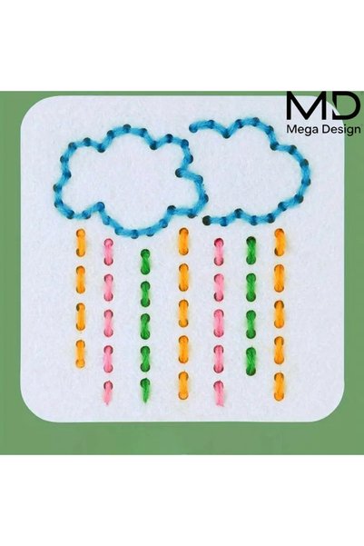 Mega Design 9Pcs Cute Figure Craft Set Children's Intelligence, Imagination and Hand Skills Developer