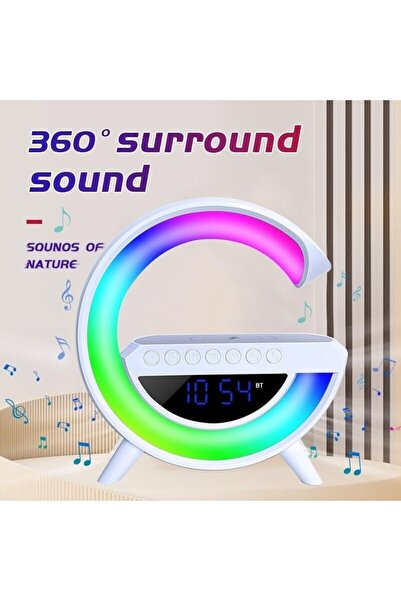 Promagg Smart Night Light Multifunctional G63 with Alarm Clock and Wireless C...