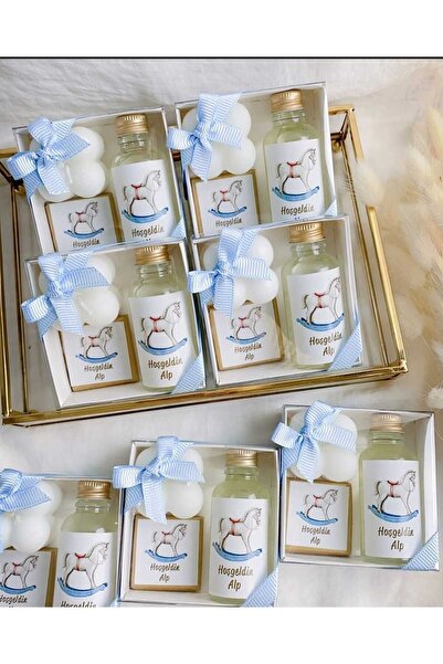 3DLuxeDekor Çikolata Mum Kolonya Hediyelik 10 Adet (BEBEK, SÖZ, NİŞAN, KINA, DÜĞÜN, MEVLİD)