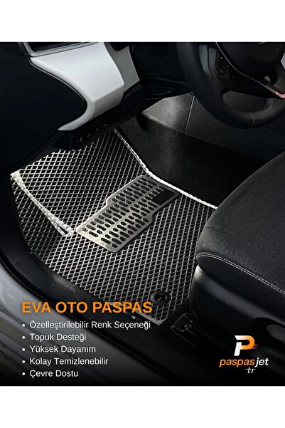 Toyota Corolla Cross 2022 ve Sonrası EVA Paspas +Topukluk