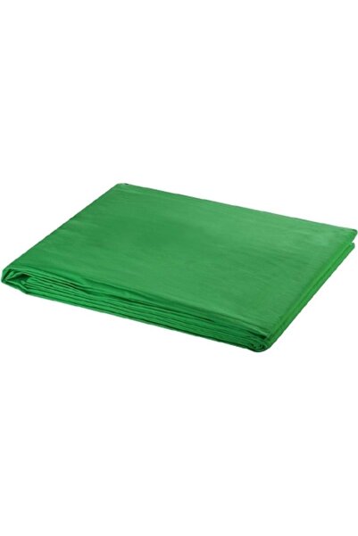 DP Işık Geçirmez Pamuk Fon Perde Yeşil 2 x 3 Metre