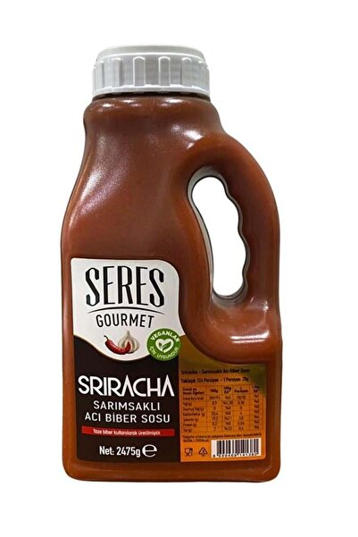 SERES GOURMET Sriracha Sarımsaklı Acı Biber Sosu 2475 Gr