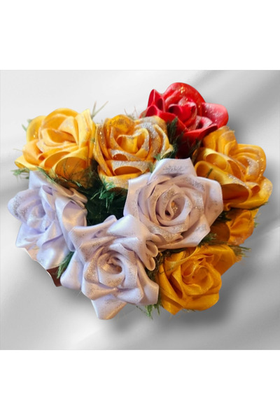 Jelly ekib وردة ساتان 9 قطع