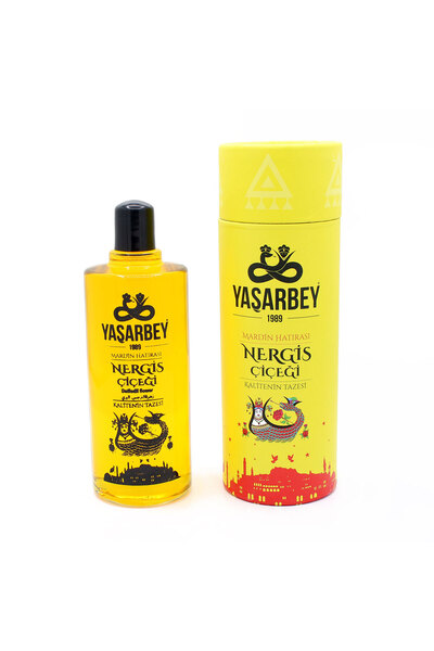 Yaşarbey Mardin Hatırası Nergis Çiçeği Kolonyası 250 ml (CAM ŞİŞE-HEDİYELİK KUTU)