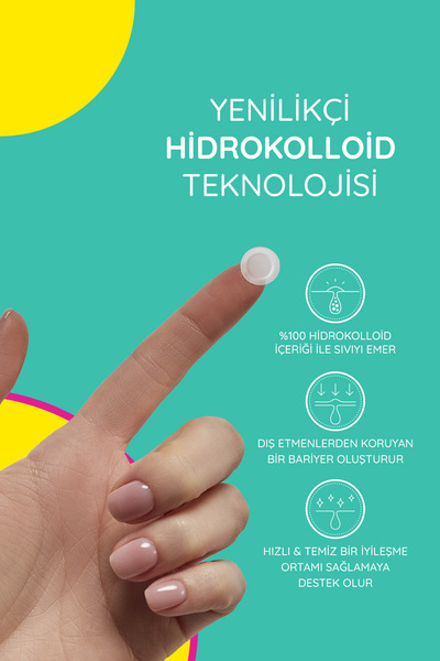 Stick On Spots S.o.s Mixy | 24’lü Yüz Için Sivilce/akne Bandı–4 Boy Pimple Patch-hidrokolloid Bant