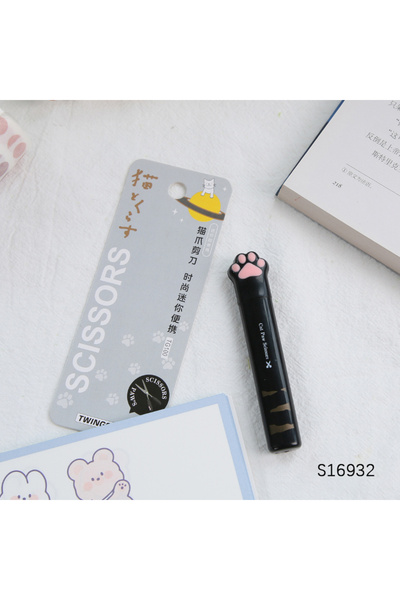 Choice مقص مخلب القطة من الفولاذ المقاوم للصدأ من BK 4، أدوات قص ورق لطيفة ومريحة للفتيات المبدعات