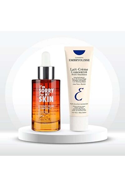 I'm Sorry For My Skin مجموعة الترطيب المزدوجة - نعومة العسل × قوة إمبريوليس