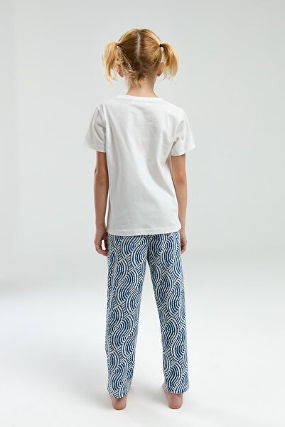 Arnetta Σετ πιτζάμες με κοντό μανίκι Waiter Girl Child Dream Shine Crew λαιμόκοψη