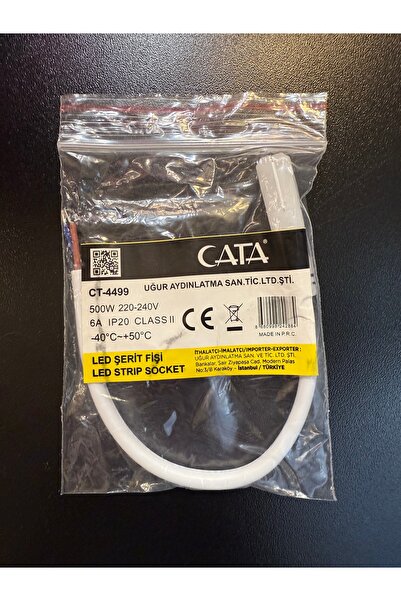 Cata CT-4499 Led Şerit Fişi 220V