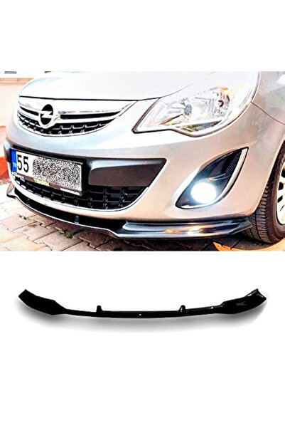 oyd oto aksesuar Opel Astra J Ön Karlık 3 Parça Siyah Piano Black