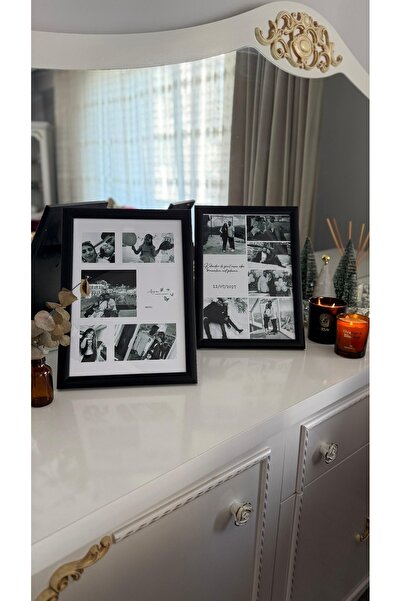 HILLstore 2li 21x30 Camlı Fotoğraf Çerçevesi Fotoğraf Dahil