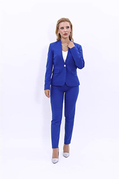 ÖNDER ÖZSOY Single Button Classic Jacket & Slim Fit Trousers-Saks