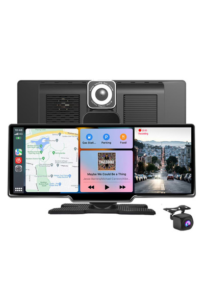 Trend Auto Navigație auto universală, 10,26 inci, 4k, Carplay și Android Auto, 1600x600