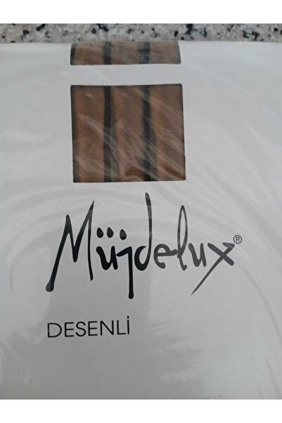 mujde lux 2 Pieces of Müjde Luxury Stick Patterned Pantyhose