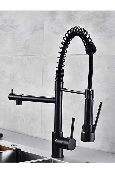 Genel Markalar Siyah Spiralli Endüstriyel Yaylı Mutfak Bataryası , Yüksek Bas...