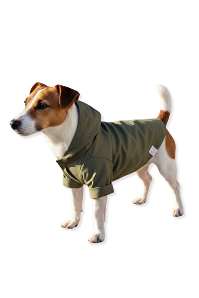 Oli and Lui Military Green Dog Raincoat