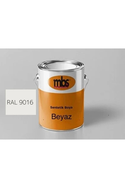mbs kimya Sentetik Yağlı Boya Beyaz RAL9016 15kg