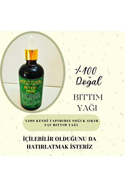 Bakım Yağı ( Soğuk Sıkım Bıttım) (100ml)