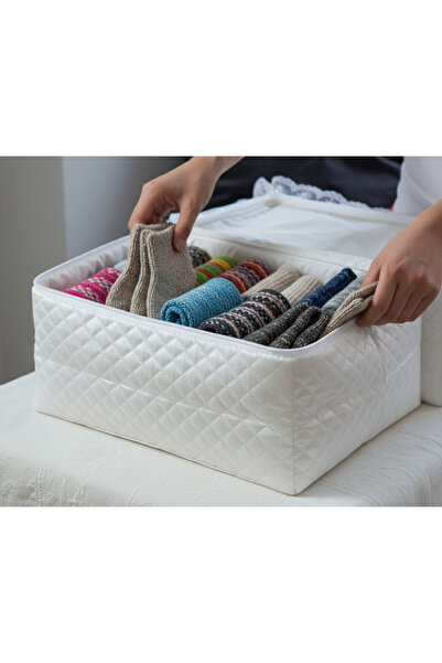 Dantelux Çorap & Patik Hurcu (Çeyizlik Dantelli Hurç)