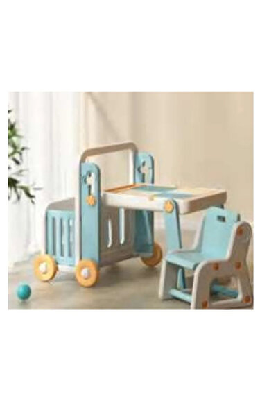 FULLJOY Car Design Table with Drawing Board and Chair, FJY-JMB01