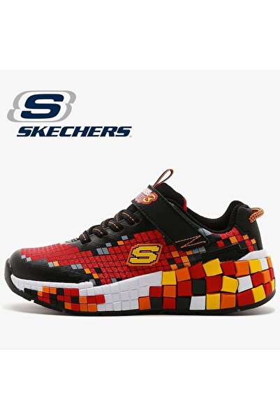SKECHERS Megacraft 3.0 402182L Ortopedik Çocuk Spor Ayakkabı KIRMIZI