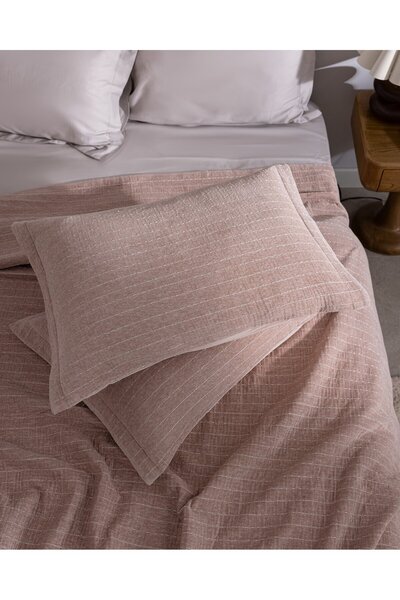 Madame Coco Feolette Doppelbett-Tagesdecke - Puder