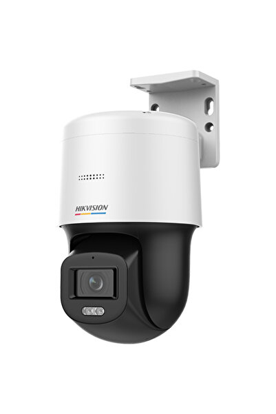 Hikvision ColorVu - miniPT camera, IP, 2MP, lens 4.0mm, WL 30m, Audio, PoE, IP66 - DS-2DE2C200SCG-E(F1)