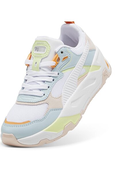 Puma 390838 Trinity Jr Unisex Spor Ayakkabı MAVİ