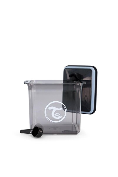 Twistshake Siyah Hava Geçirmez Mama Saklama Kabı (1700ml)