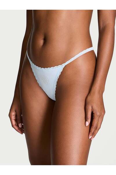 Victoria's Secret Dantelli Pamuklu V-String Külot