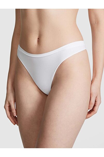 PINK Seamless Derin Bacak Kesim Tanga