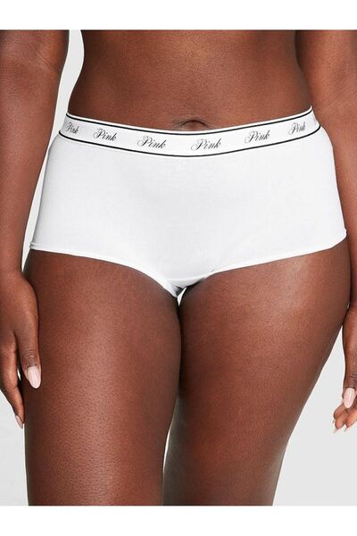 PINK Logolu Pamuklu Boyshort Külot