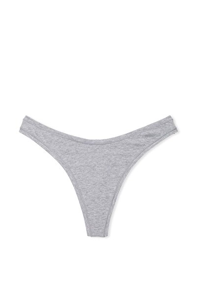 Victoria's Secret Βαμβακερό στρινγκ με βαθύ κόψιμο στα πόδια