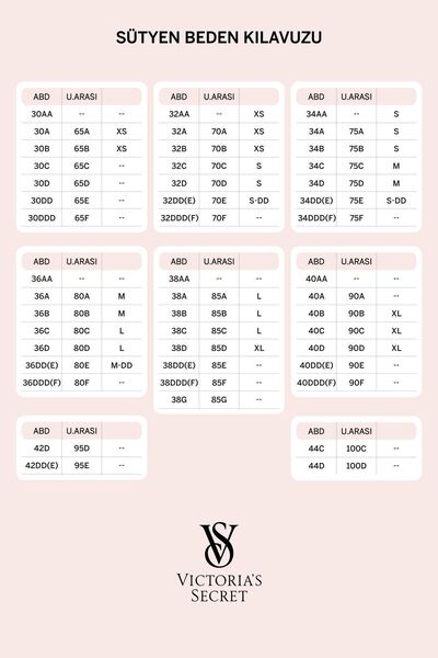 Victoria's Secret Işıltılı Askılı Push-Up Sütyen