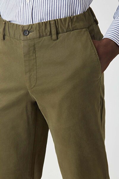 Bisse Haki Lastikli 4 Cepli Spor Erkek Pantolon