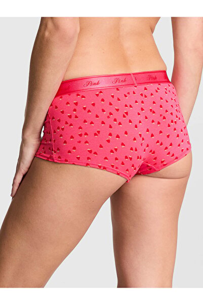 PINK Logolu Pamuklu Boyshort Külot