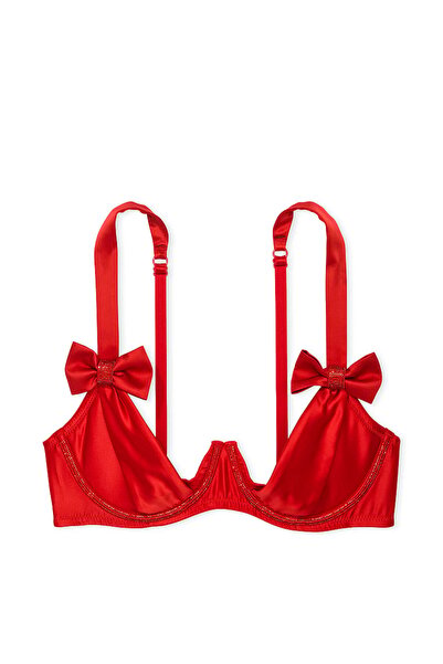 Victoria's Secret Wicked Twinkle Saten Balkonet Sütyen