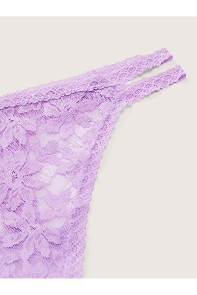 Victoria's Secret Dantel Şeritli Tanga Külot
