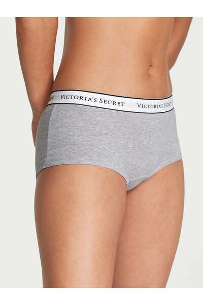 Victoria's Secret Logolu Pamuklu Boyshort Külot