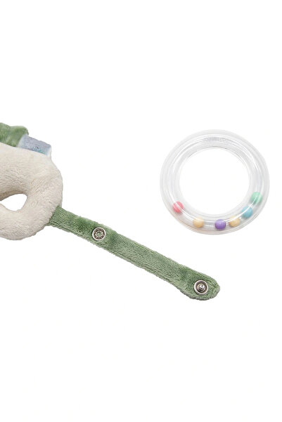 Babyjem Çıngıraklı Deniz Atı 818 Mint Yeşili 15x8 cm