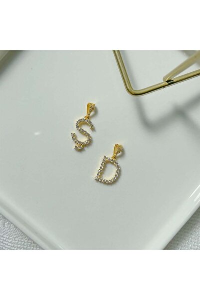 İncikcincik Harf Kolye Ucu - 925 Ayar Gümüş