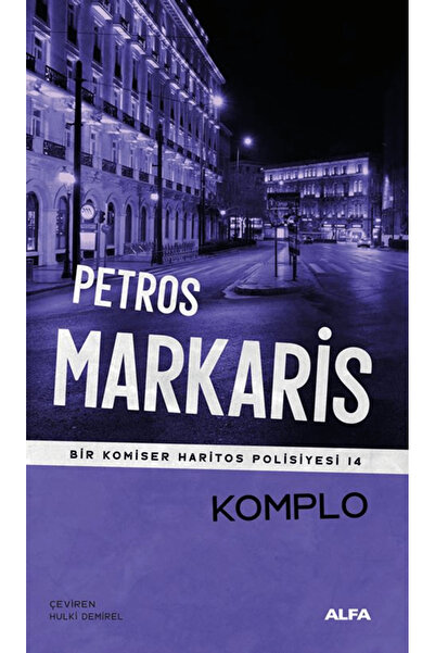 Alfa Yayınları Komplo - Bir Komiser Haritos Polisiyesi 14