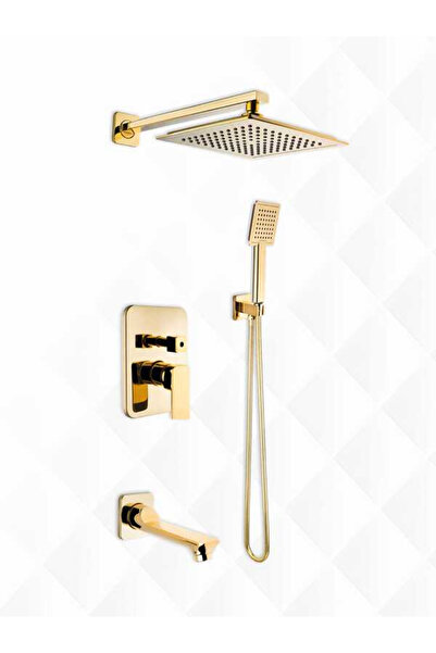 Topsan 3 yönlü ankastre duş bataryası set