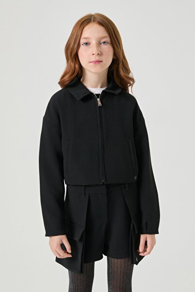 Guess BG Store Kız Çocuk Siyah Ceket
