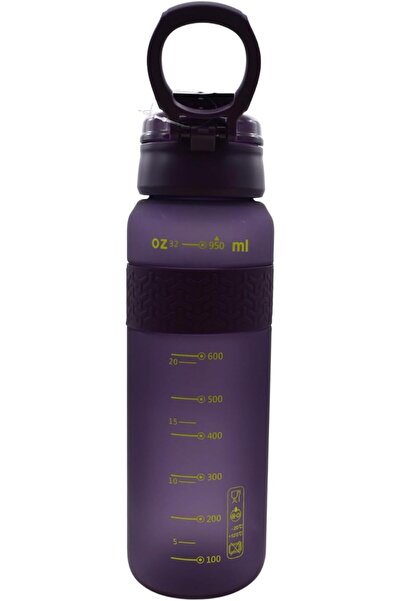 Twisoo Sports Water Bottle - Leak Proof, BPA Free, Hygienic Tritan Plastic and Silicone, 950ml (Purp
