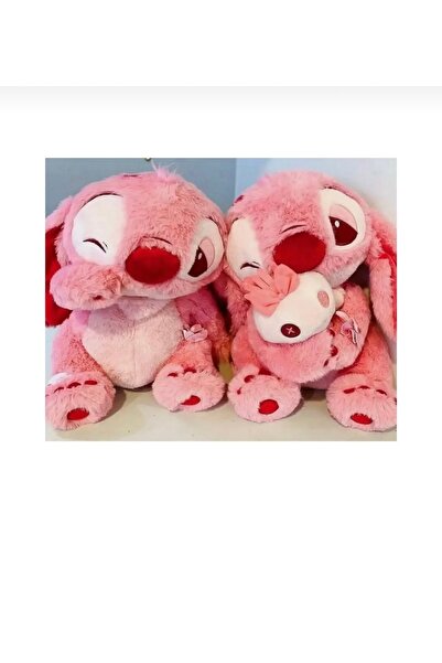 Happystore Stitch karikatür peluş sırt çantası çocuk okul çantası anime çanta