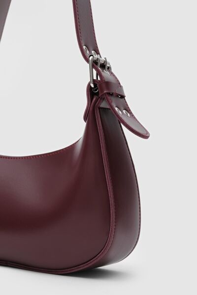 KISCHE Oval Border Baguette Bag