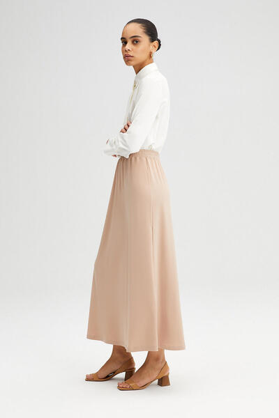 Touché Privé BASIC SKIRT WITH ELASTIC BELI
