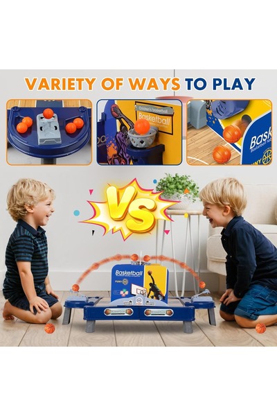 Toybox Kids Basketball Shooting Game Toy, Desktop Basketball Games Set