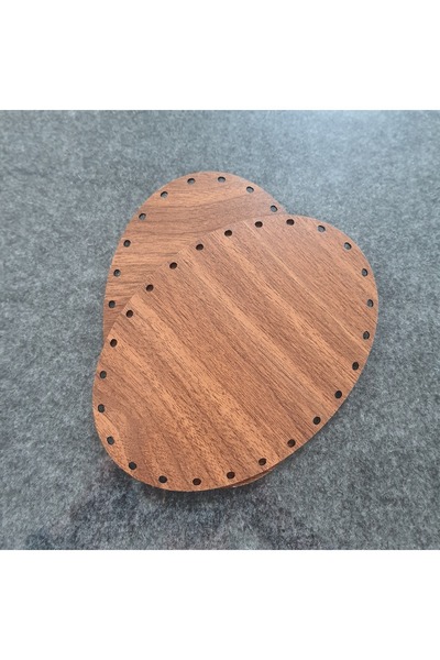 SUN LAZER Rattan Örgü Taban Plakası Elips 20x14 Tesbih 2 Adet